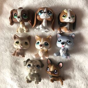 Littlest Pet Shop Dogs Lot